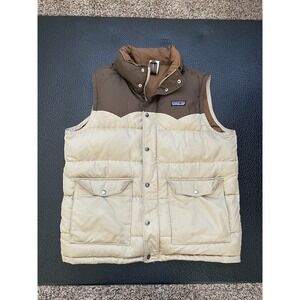 Patagonia Down Sweater Vest Mens Medium Puffer Brown